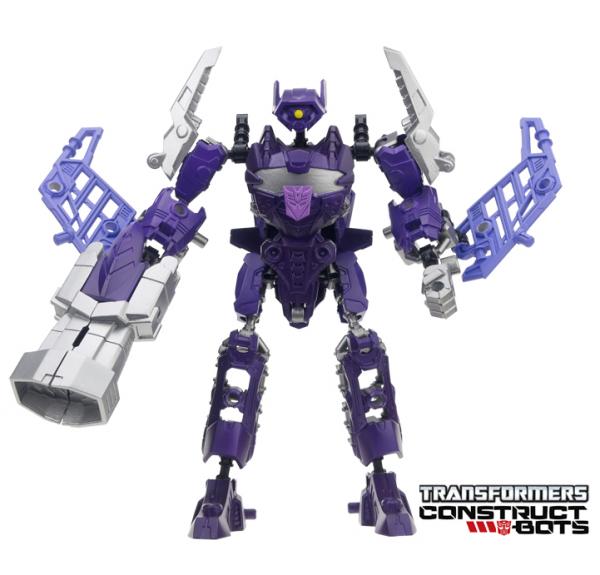 BotCon 2013: Official product images from Hasbro - Transformers Event: Transformers Construct Bots Elite Shockwave Robot